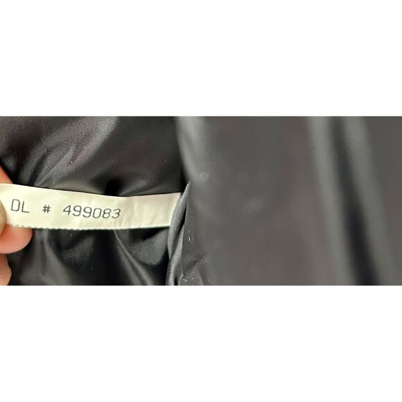 The North Face Men's Ripstop 700 Fill Down Puffer Vest With Hood Blue & Black - Picture 8 of 10